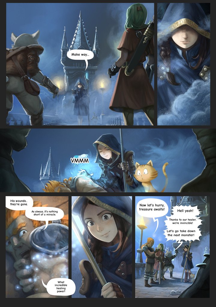 The same Japanese page, cleaned and typeset in English
