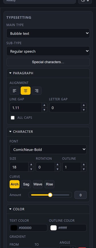 Every block, letter by letter